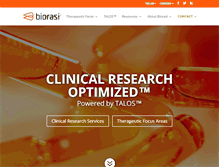 Tablet Screenshot of biorasi.com